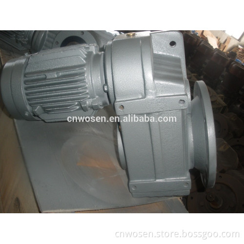 F Series Shaft Mounting Helical gear motor